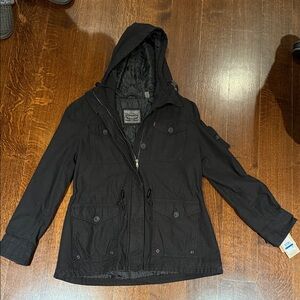 Levi's Black Quilted Jacket
